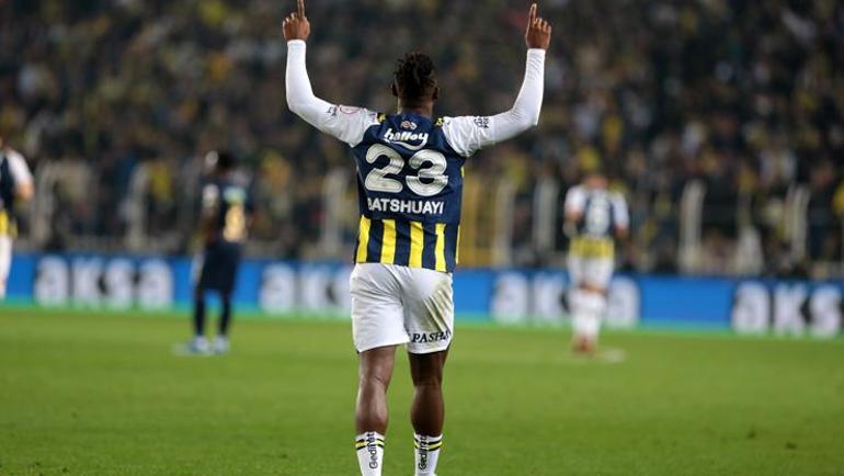 Fenerbahçede Michy Batshuayi takımını ipten aldı Kadıköyde son nefeste...