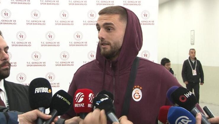 Galatasaray'da Berkan Kutlu: 'Her pozisyona kendimi hazırlamaya çalışıyorum!'