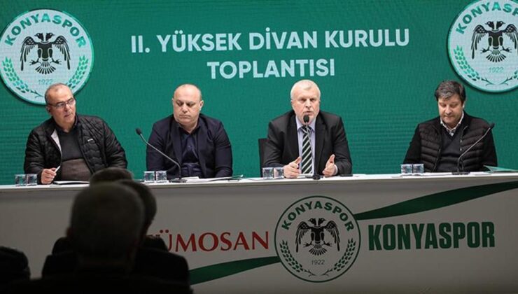 Konyaspor'da 2. Yüksek Divan Kurulu toplantısı gerçekleştirildi