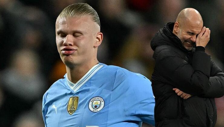 Manchester City'de Erling Haaland'ın tavırları, Pep Guardiola'yı rahatsız etti!