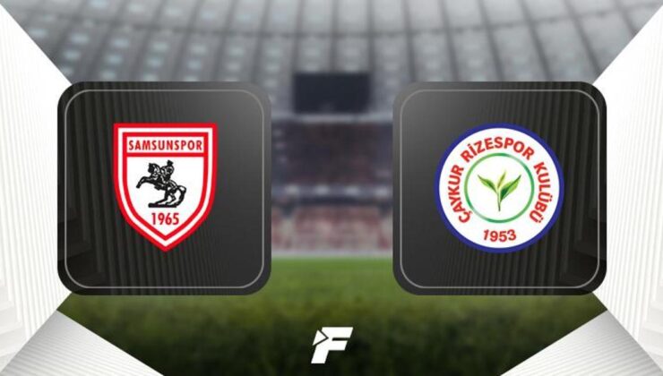 Samsunspor – Çaykur Rizespor maçı (CANLI)