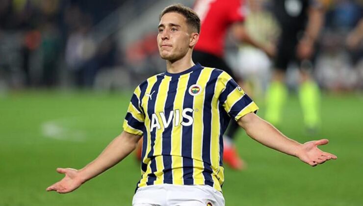 SON DAKİKA – Fenerbahçe'de bir ayrılık daha! Emre Mor'un ayrılığı TFF'ye bildirildi