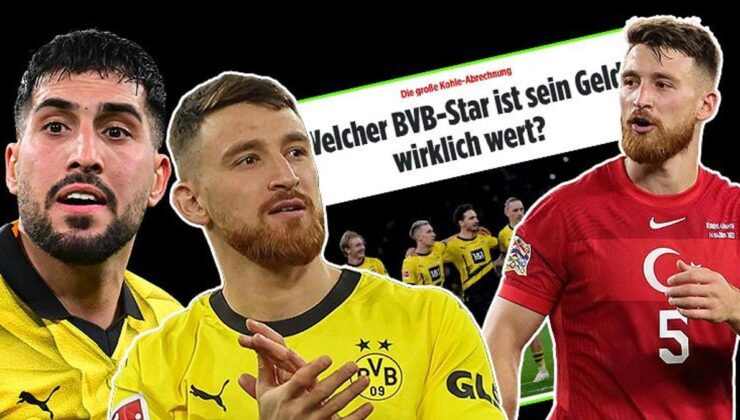 Alman basınından Borussia Dortmund'a ağır eleştiri: Başta Emre Can ve Salih Özcan var