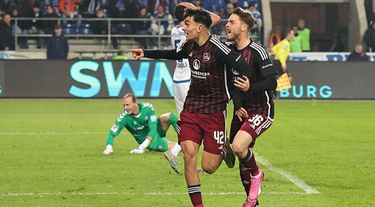Almanyada gündem Can Uzun Maça damga vurdu