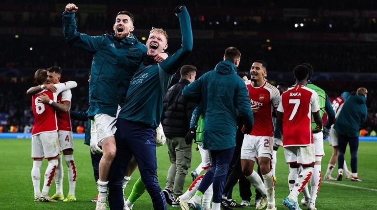 Arsenal - Porto maç sonucu: 1-0 (Penaltılar: 4-2) | Arsenal, 14 yıl sonra çeyrek finalde
