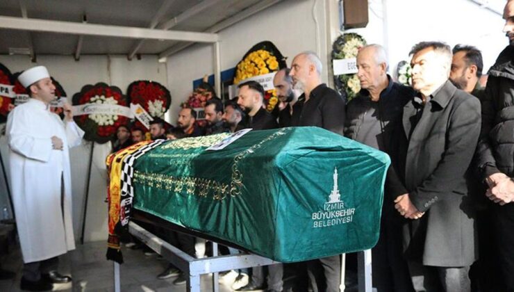 Eski milli futbolcu Ersen Martin son yolculuğuna uğurlandı