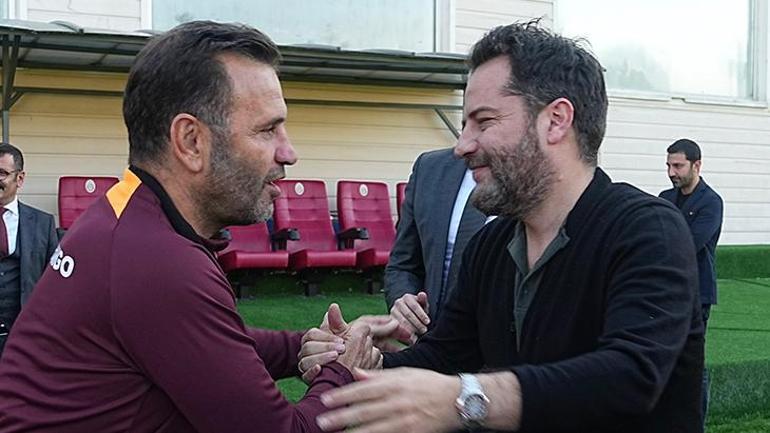Galatasaray Başkanı Dursun Özbekten takıma destek Birlik olursak başarırız