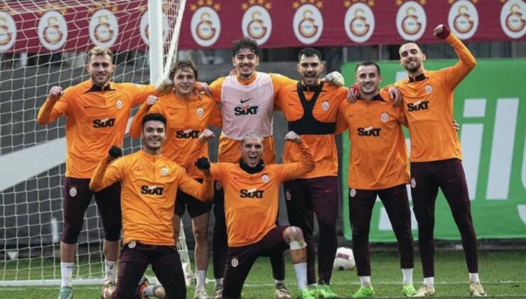 Galatasaray'a müjde! Takımla birlikte çalıştı