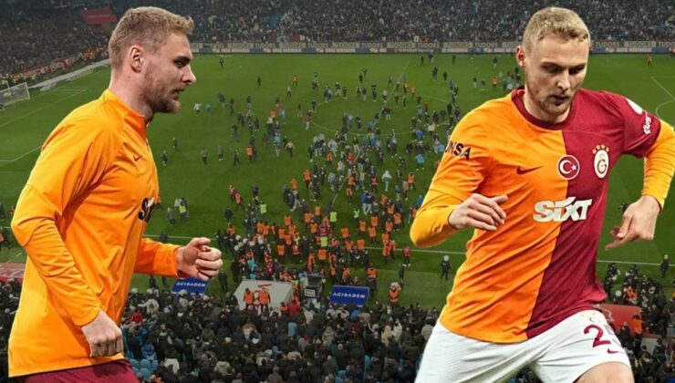 Galatasaraylı Victor Nelsson'dan Trabzonspor – Fenerbahçe maçında yaşananlara ilişkin açıklama