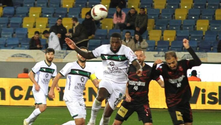 Gençlerbirliği, Kocaelispor'u devirdi