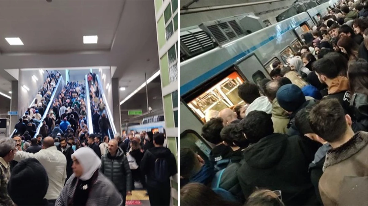 İstanbul’da Yenikapı-Kirazlı metro hattında arıza nedeniyle seferler durdu