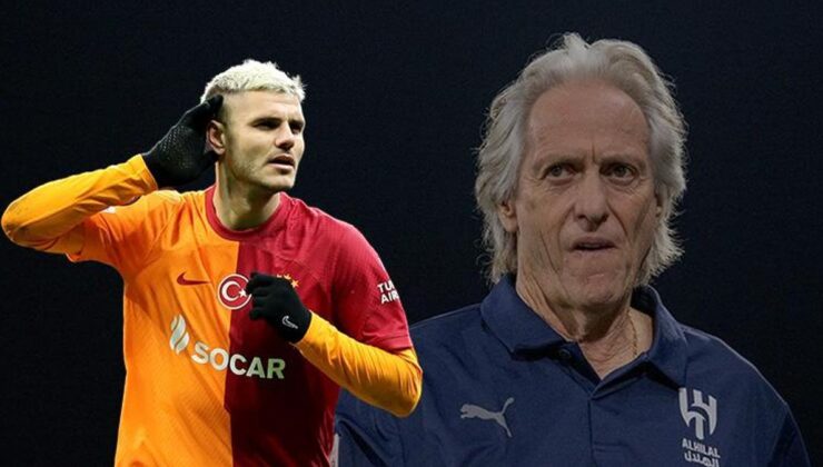 Jorge Jesus'tan Mauro Icardi hamlesi! Sürpriz gelişme…