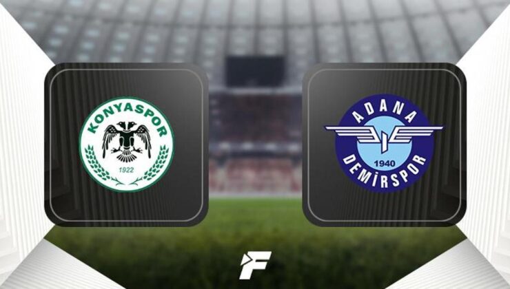 Konyaspor – Adana Demirspor (11'ler belli oldu)