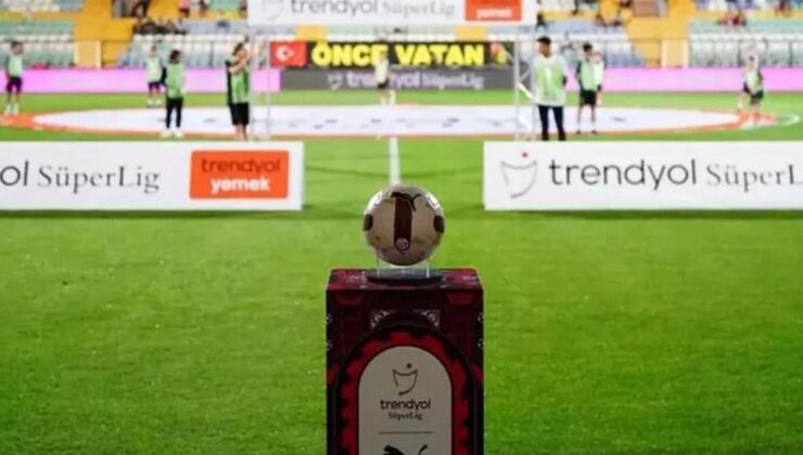 Süper Lig'de 33. hafta ve Türkiye Kupası yarı final programı resmen açıklandı