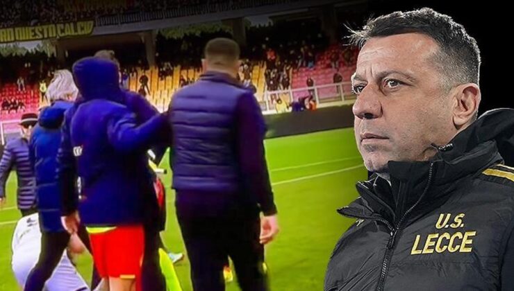 Serie A'da skandal: Teknik adam oyuncuya kafa attı: Görevden alındı