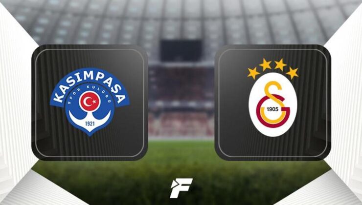 CANLI |                    Kasımpaşa – Galatasaray maçı ne zaman, hangi kanalda, saat kaçta?