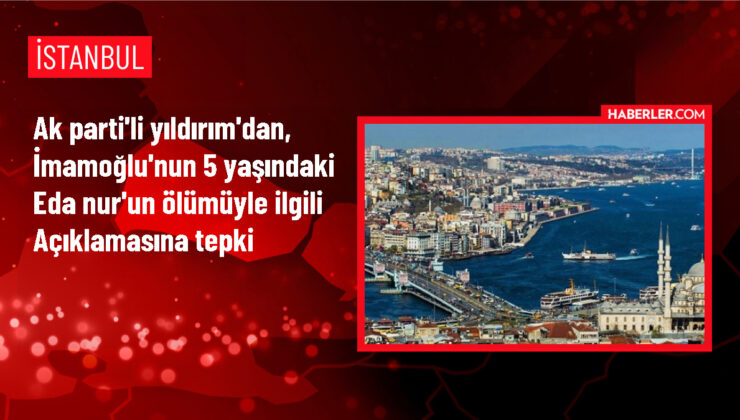 AK Parti Milletvekili Adem Yıldırım, İstanbul Büyükşehir Belediyesi’ni eleştirdi