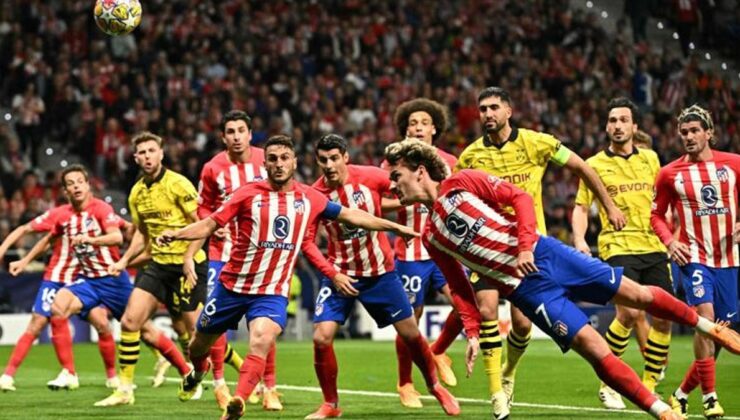 Atletico Madrid – Borussia Dortmund maç sonucu: 2-1