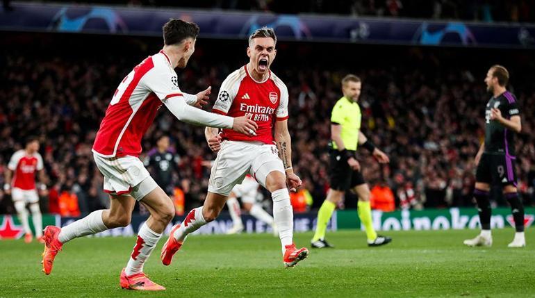 Aziz Yıldırım, Arsenal - Bayern Münih maçını tribünden takip etti