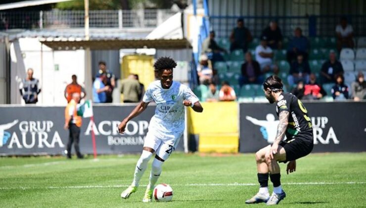 Bodrum FK iki maç sonra kazandı!