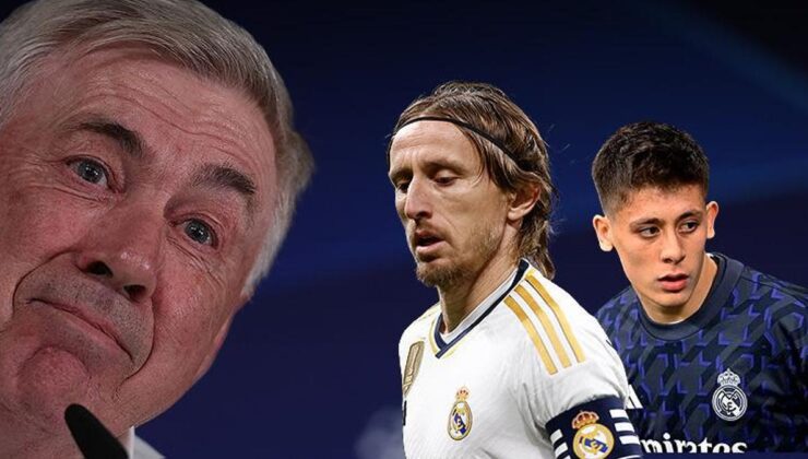 Carlo Ancelotti antrenmanı durdurarak Modric ve Arda'yı işareti etti: Bunların yüzünden…