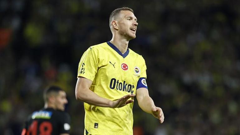 Edin Dzeko, Fenerbahçe tarihine geçti Yok böyle performans