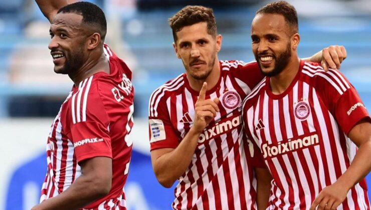 Fenerbahçe maçı öncesi Olympiakos'tan Lamia'ya karşı farklı galibiyet