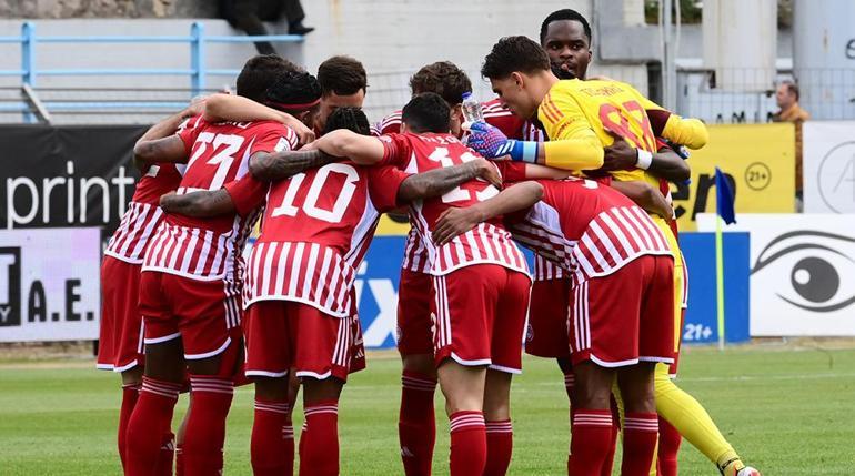 Fenerbahçe maçı öncesi Olympiakostan Lamiaya karşı farklı galibiyet