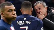 Kylian Mbappe oyundan çıkarken küfür etti! Luis Enrique'ye sert tepki...