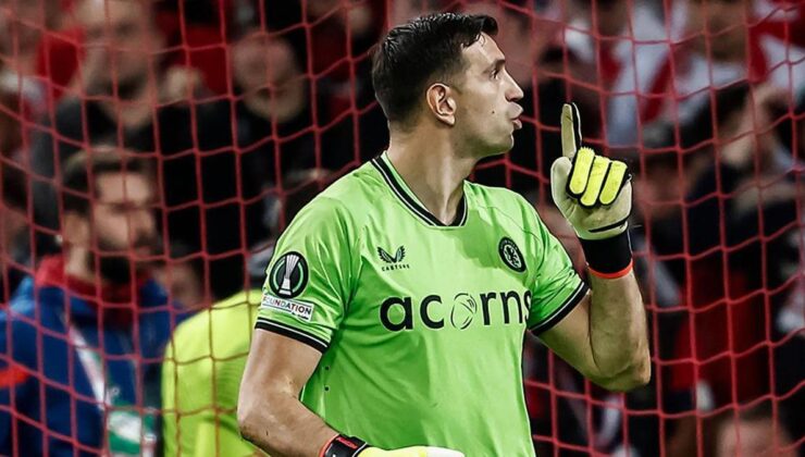 Gecenin olay adamı Emiliano Martinez! Lille – Aston Villa maçına damga vurdu…