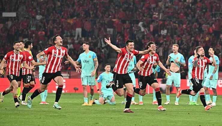 İspanya Kral Kupası Şampiyonu Athletic Bilbao!