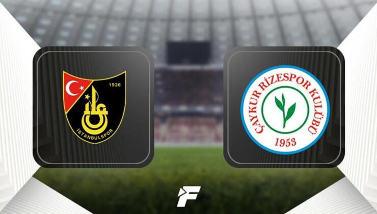İstanbulspor – Çaykur Rizespor maçı hangi kanalda, saat kaçta?