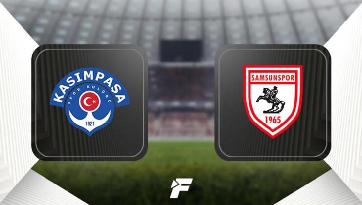 Kasımpaşa – Samsunspor maçı ne zaman, saat kaçta, hangi kanalda? (Muhtemel 11'ler)