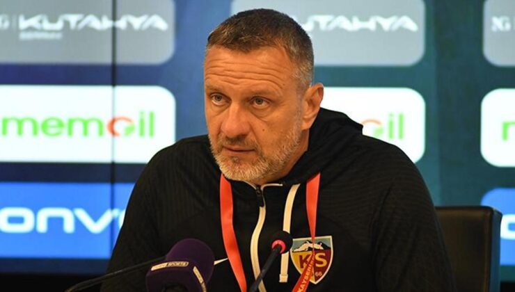 Kayserispor'da Hari Vukas: 'Bizi öldürdüler diyemem'