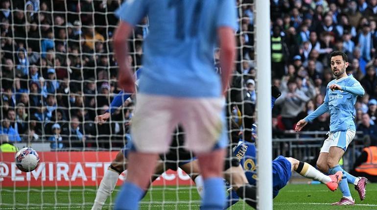 Manchester City - Chelsea maç sonucu: 1-0 | City, FA Cupta finalde