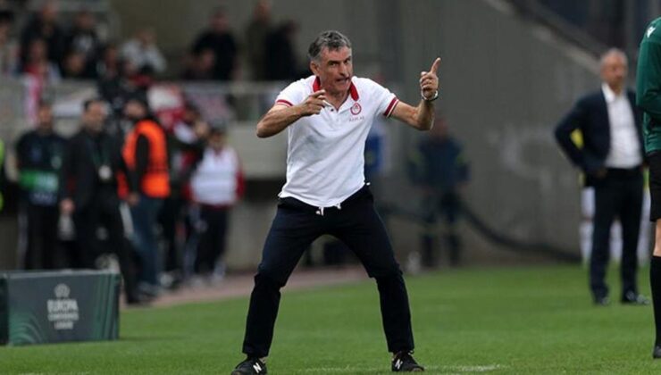 Olympiacos Teknik Direktörü Jose Luis Mendilibar: Her şey penaltıdan sonra değişti