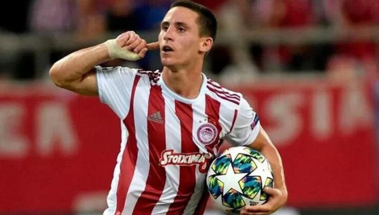 Olympiakos'lu Daniel Castelo Podence: Kazanmak hedefimiz olmalı