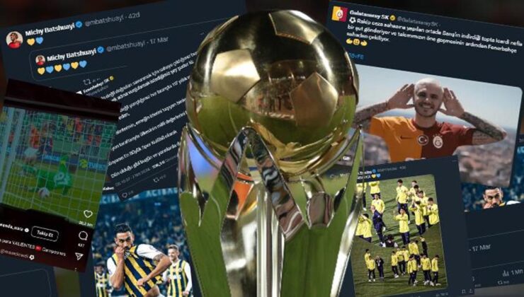 Süper Kupa'da Fenerbahçe'nin sahadan çekilmesi sonrası paylaşımlar art arda! Soyal medyadan dikkat çeken göndermeler