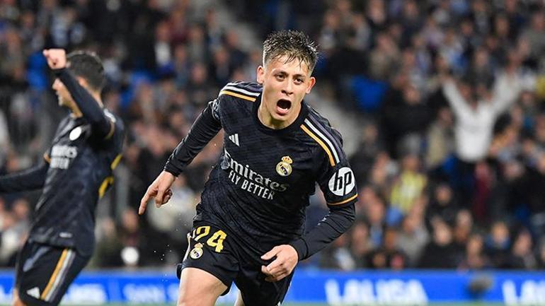 Sen ne yaptın Arda Güler Golünü attı, Real Madrid tarihe geçti