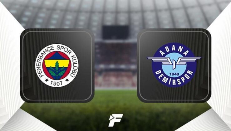 CANLI |                     Fenerbahçe – Adana Demirspor maçı ne zaman saat kaçta hangi kanalda? (Muhtemel 11'ler)