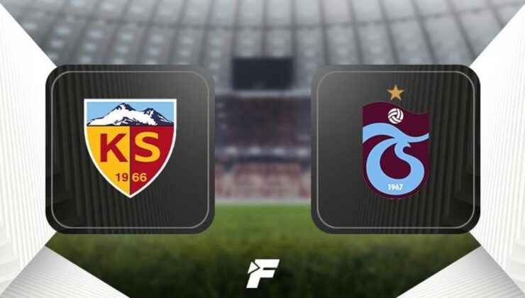 CANLI |                     Kayserispor – Trabzonspor maçı saat kaçta, hangi kanalda? Trabzonspor canlı anlatım