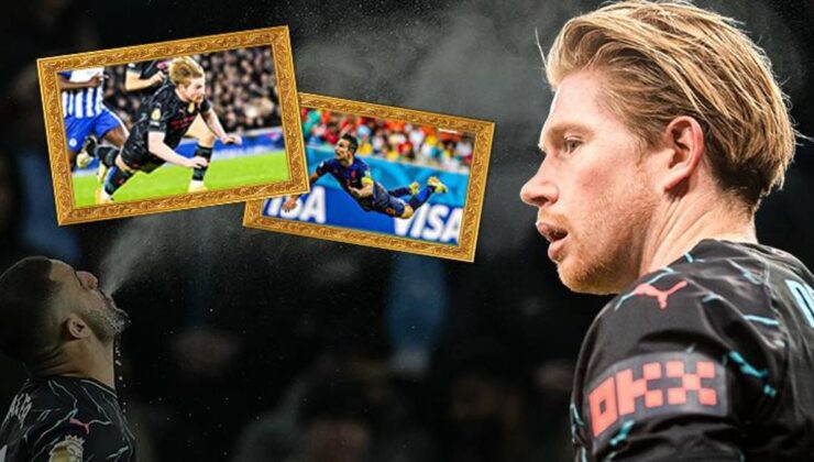 Uçan Belçikalı Kevin De Bruyne! Attığı inanılmaz gol Robin van Persie'yi akıllara getirdi