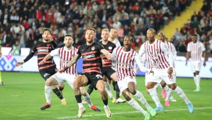 (ÖZET) Gaziantep FK – Hatayspor maçı sonucu: 1-1 | Ateş hattında kazanan çıkmadı