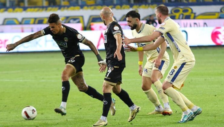 90+5'TE GELEN GOL! (ÖZET) MKE Ankaragücü – Alanyaspor maç sonucu: 1-1