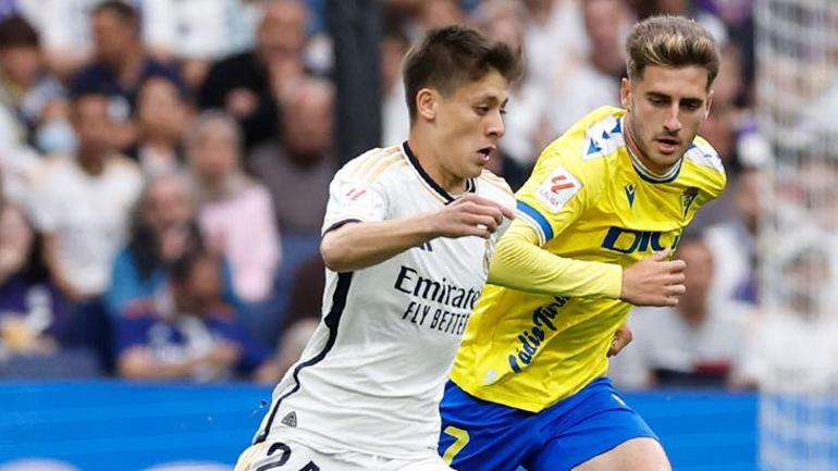 Arda Güler Cadizli futbolcuların aklını aldı Milli yıldız istatistikleriyle maça damga vurdu