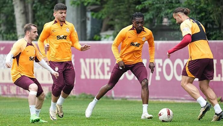 Galatasaray, Konyaspor maçı öncesi taktik çalıştı