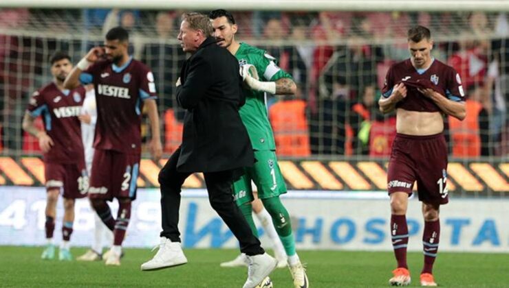 Samsunspor – Trabzonspor maçından sonra kavga çıktı: Uğurcan Çakır çıldırdı! Gisdol şaştı kaldı