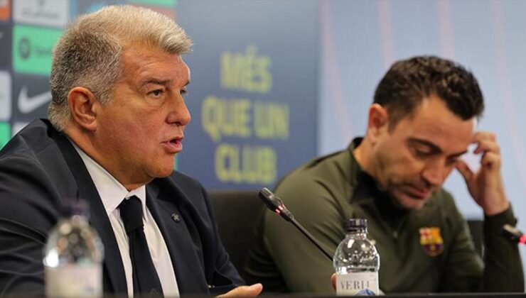 Laporta'dan Xavi'ye çarpıcı sözler!