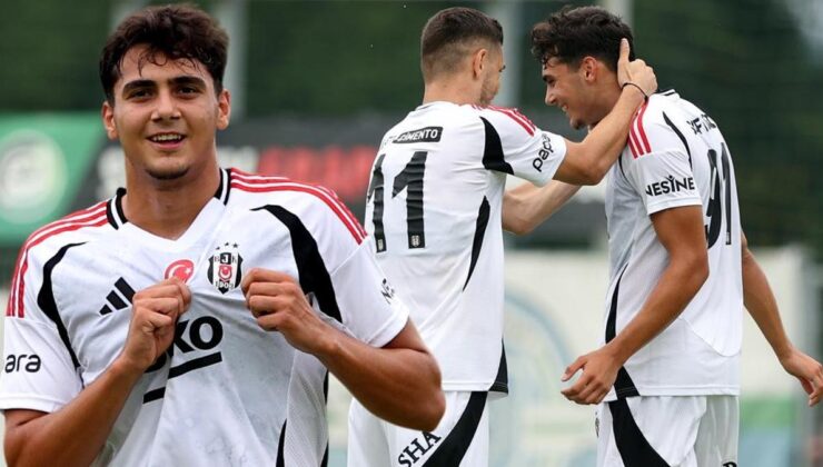Beşiktaş'ta Grazer'a karşı Mustafa Hekimoğlu fırtınası! 11 dakikada 3 gole katkı…