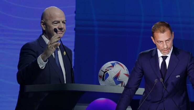 FIFA ve UEFA Başkanı'ndan TFF Başkanı İbrahim Hacıosmanoğlu'na tebrik